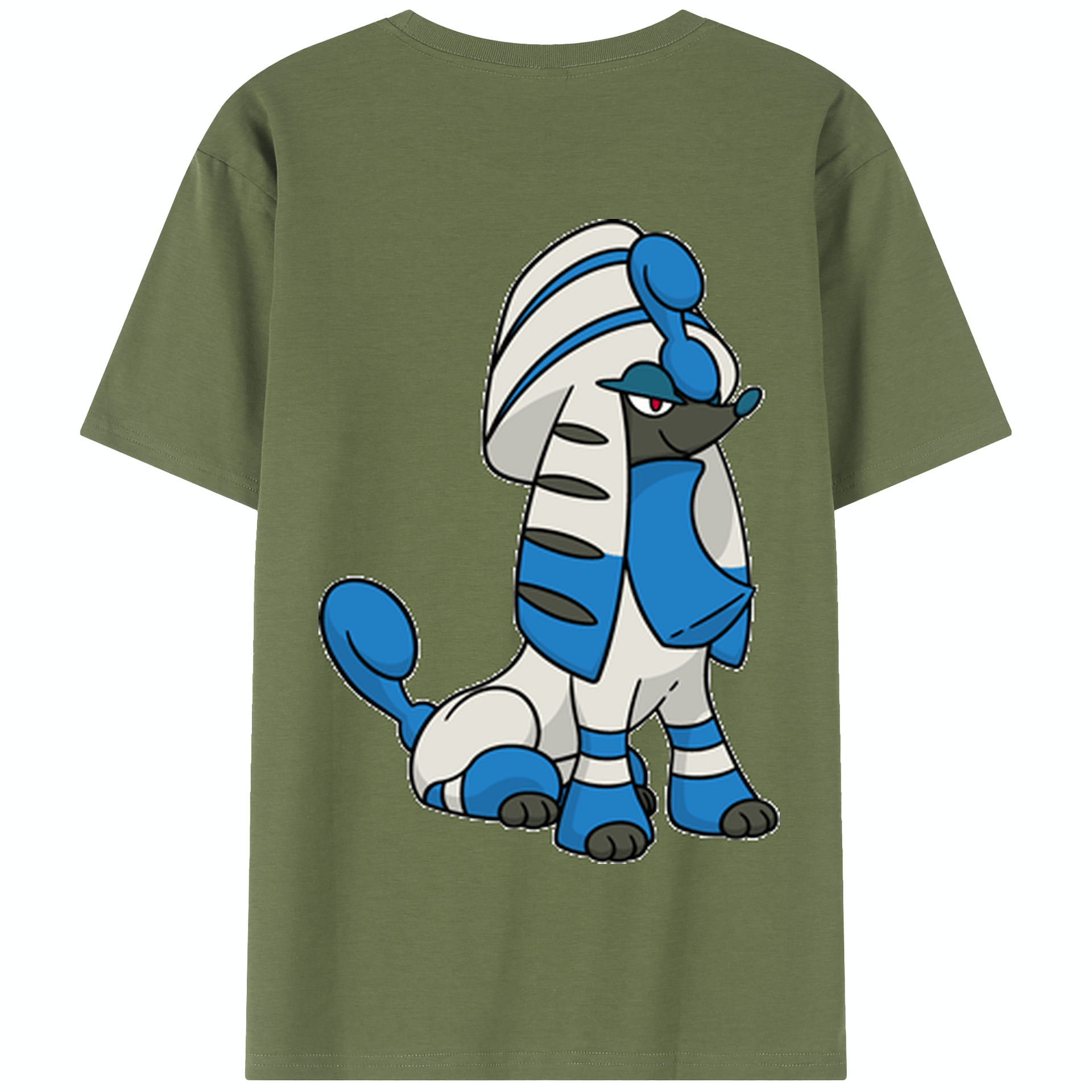 （画像用） ポケットモンスター Pokémon 綿100％半袖Tシャツ（背面プリント）